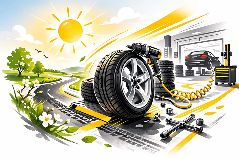 Sommerreifenwechsel am 18.04.2026 mit gratis Extra